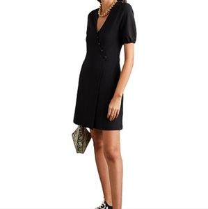 Madewell Cross-Front Button Dress